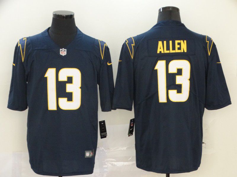 Men Los Angeles Chargers #13 Allen Dark Blue Nike Vapor Untouchable Stitched Limited NFL Jerseys